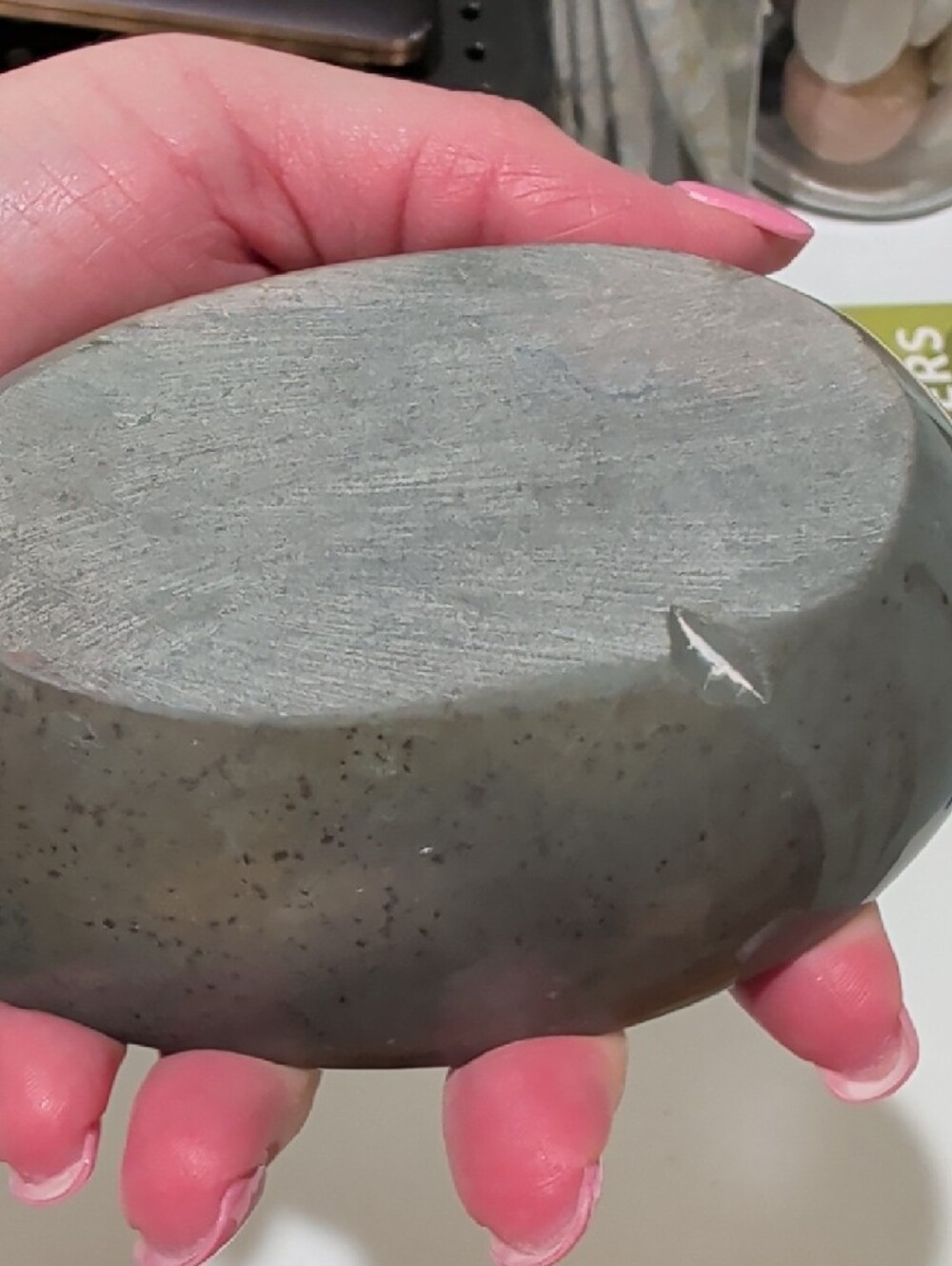 Polished Jasper Trinket Dish in Green - Picture 5 of 8